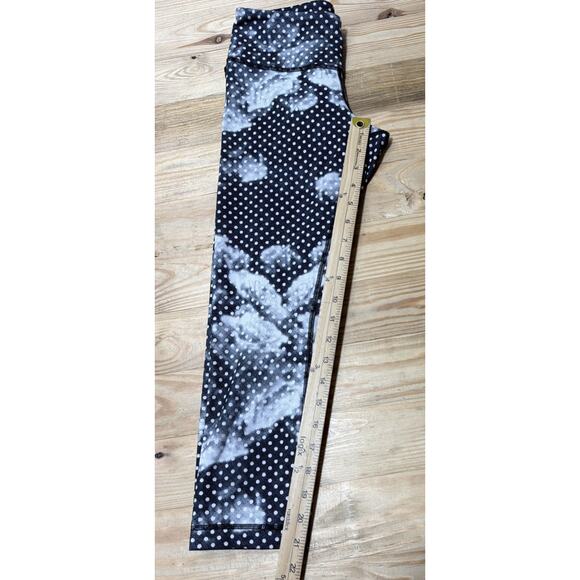 Lululemon Wunder Under II Crop Leggings Dottie Dream Rose Neutral Blush Size 8 - Picture 6 of 7